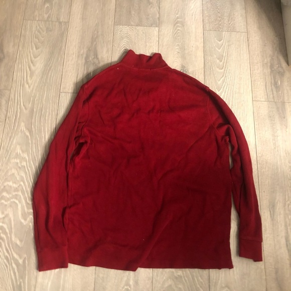 Polo Ralph Lauren Zip-Up Red Sweater - Picture 2 of 3